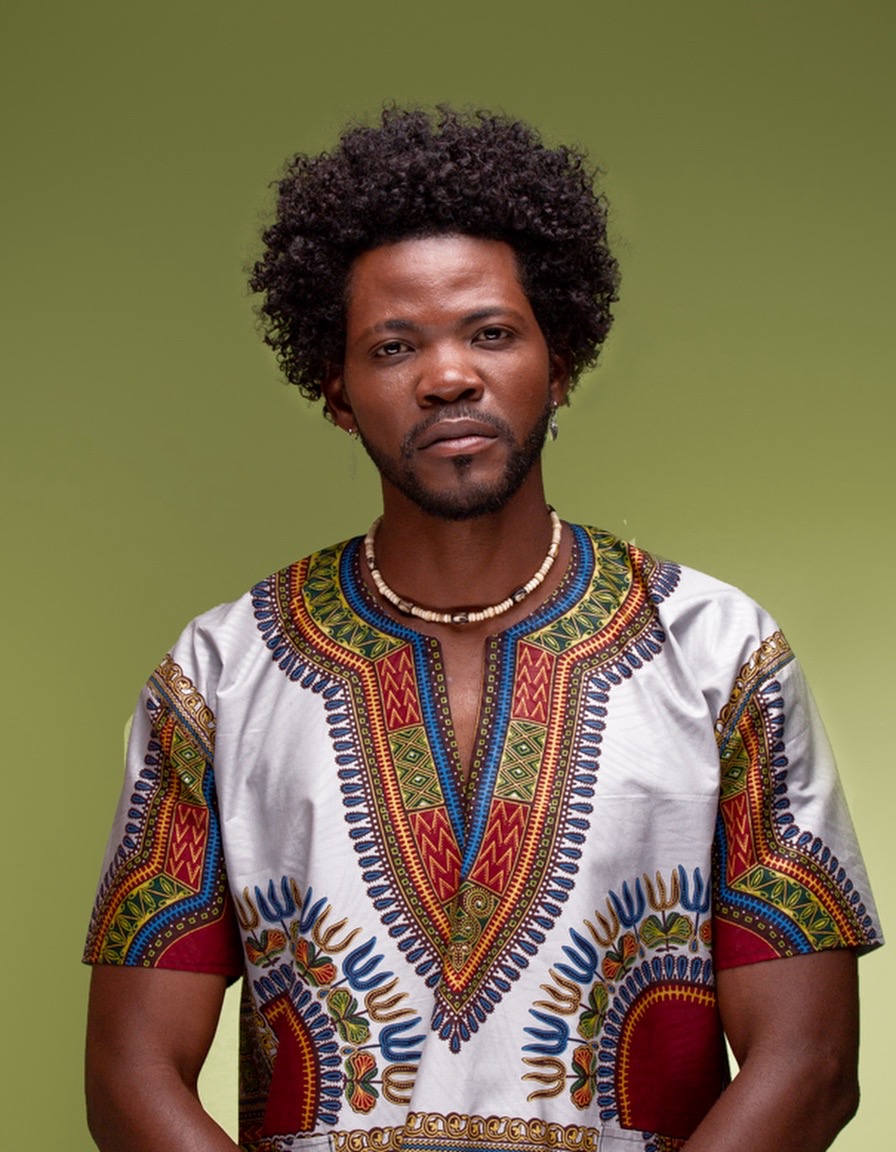 Portrait in traditional dashiki